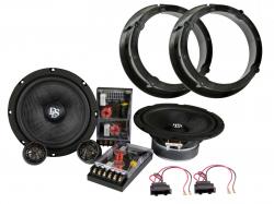 ACV 671320-12-2 - 16,5 cm Komponeten-Lautsprecher mit 100 Watt (RMS: 50 Watt) - für Audi, Seat, VW