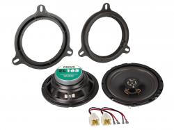 ACV 671250-10-1 - 16,5 cm 2-Wege-Lautsprecher mit 100 Watt (RMS: 50 Watt) - für Dacia,Renault,Nissan