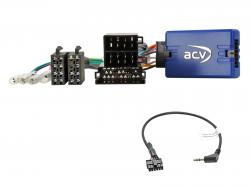 ACV CAN-Bus- / Lenkradadapter für Fiat Panda (2012-2020) ISO/Mini ISO auf Pioneer/ Blaupunkt ab 2019