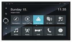Blaupunkt Hannover 700 DAB NAV TRUCK- 2-DIN Navigation mit Touchscreen / Bluetooth / TMC / USB / DVD
