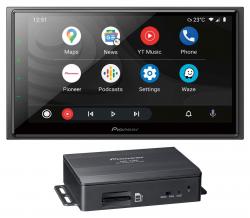 Pioneer SPH-EVO64DAB + AVIC-F260-2 - 2-DIN Navigation mit Touchscreen / DAB / TMC / Bluetooth / USB