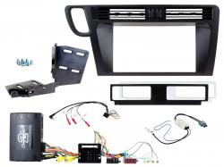 Einbauset mit Lenkradadapter fr Doppel DIN Autoradio in Audi Q5 (8R, 08-17), Infoadapter - ohne MMI