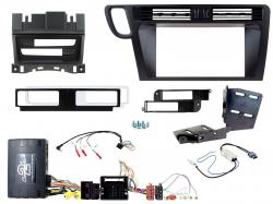 Einbauset mit Lenkradadapter fr Doppel DIN Autoradio in Audi Q5 (08-17, 8R), Infoadapter - mit MMI