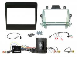 Einbauset mit Lenkradadapter fr Doppel DIN Autoradio in Porsche 911 (991, 2011-2017), Infoadapter