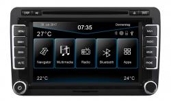ESX VN735 VO-M2 - Navigation mit Bluetooth / TMC / USB / DVD / SD fr VW