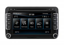 ESX VN735 VO-P6C-B - Navigation mit Bluetooth / TMC / USB / DVD / SD fr VW Polo6C, schwarz