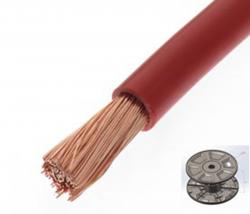 Dietz 20210_m - Stromkabel - 10 mm², rot, Meterware - hochfeines reines Kuperkabel