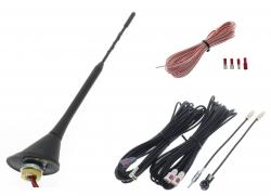 Dietz Antennenset A10, UKW/DAB+ 23cm, 10m Kabel, FAKRA / DIN / SMB - A10T0L1000UNI