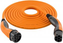 Lapp Mobility Helix Ladekabel Typ 2, Mode 3, 32 A, 3-phasig, bis zu 22 kW, 5 m, orange - 61798