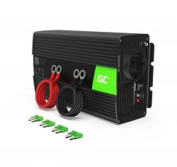 GreenCell INV09 - Wechselrichter / Spannungswandler 12V auf 230V, 1000W / 2000W RS - 142016
