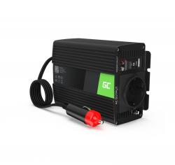 GreenCell INV06 - Wechselrichter / Spannungswandler 24V auf 230V, 150W/300W - 142283