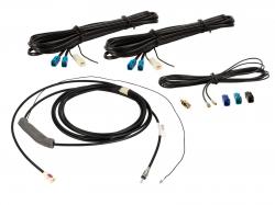 Antennenverlngerung Set - Fakra, DIN, SMB, SMA - 5,0 m - fr FM, DAB, GPS, LTE - Calearo 7677520-1