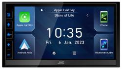 JVC KW-M785DBW - Doppel-DIN MP3-Autoradio mit Touchscreen / DAB / Bluetooth / USB / CarPlay