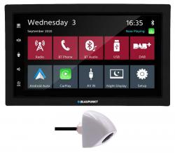 Blaupunkt Rotterdam 600 DAB + RVC 4.4A - Doppel-DIN MP3-Autoradio mit Touchscreen / Bluetooth / USB
