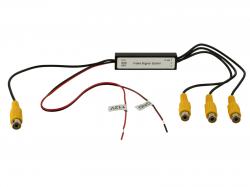 ACV Video Signalvert�rker mit Splitter 3 Kanal 1x Cinch auf 3x Cinch - 771000-5009