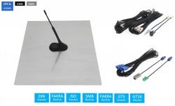 Dietz Antennenset A2, UKW / DAB+ / GPS, 10m Kabel, DIN / ISO / FAKRA / SMB - A2LT3L1000UNI