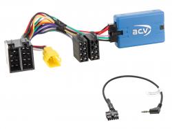 ACV Lenkradadapter für Renault ISO / Mini ISO OEM Gerät ohne Display auf Pioneer / Blaupunkt ab 2019