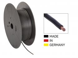 ACV Stromkabel FLY 4,00 mm, schwarz, Spule 100 m - 50-400-101