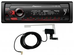 Pioneer MVH-S420DAB - MP3-Autoradio mit DAB / Bluetooth / USB / iPod / AUX-IN - inkl. DAB-Antenne