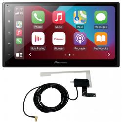 Pioneer SPH-DA160DAB - Doppel-DIN MP3-Autoradio mit Touchscreen / DAB / Bluetooth / USB mit Antenne
