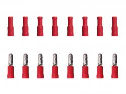 ACV Rundstecker / Rundhlsen rot 0,5 - 1,0 mm (Set je 8 Stck) - 34002535-1-8