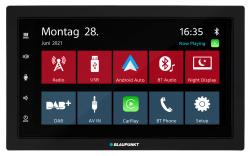 Blaupunkt Oslo 600 DAB - Doppel-DIN MP3-Autoradio mit Touchscreen / Bluetooth / USB / CarPlay