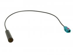 Antennenverlngerung - DIN (Buchse) - Fakra Z (Buchse) - 0,5 m - DACAR - LEONI / ROKA PRO