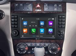 Dynavin D8-MBC Premium 64 GB - Navigation mit Touchscreen / DAB / Bluetooth fr Mercedes W203