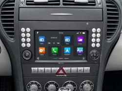 Dynavin D8-SLK Premium 160 GB - Navigation mit Touchscreen / DAB / Bluetooth fr Mercedes SLK