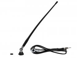 ACV Dachantenne AM/FM DAB+ geeignet 0 - 180 passiv flexibel DIN chrom /schwarz - 152000-20