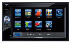 Blaupunkt Santa Cruz 370 EU (ohne TMC) - 2-DIN Navigation mit Touchscreen / Bluetooth / USB / 3D
