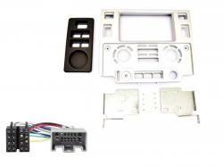 Radioeinbauset fr Doppel DIN Autoradio in Land Rover Defender (10-16) - Matt Light Silver