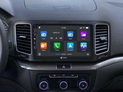 Dynavin D9-DF56 Premium 96 GB - Navigation mit Touchscreen / DAB / Bluetooth fr VW Sharan