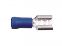 ACV Flachsteckhlse blau 1.5 - 2.5 mm / 4.8 mm (100 Stck) - 344801-2-P