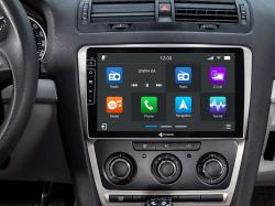 Dynavin D9-DF63 Premium 96 GB - Navigation mit Touchscreen / DAB / Bluetooth fr Skoda Octavia II