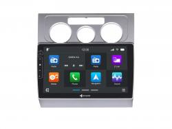 Dynavin D9-DF16 Premium 96 GB - Navigation mit Touchscreen / DAB / Bluetooth fr VW Touran (2003-11)