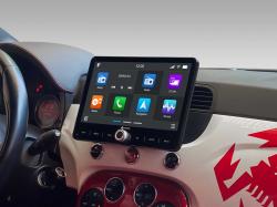 Dynavin D9-FT500 Premium 192 GB - Navigation mit Touchscreen / DAB / Bluetooth fr Fiat 500