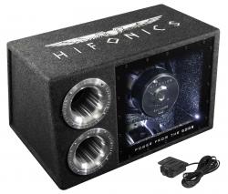 Hifonics ATLAS ATL12BPA - 30 cm Aktiv Subwoofer mit 920 Watt (RMS: 460 Watt)