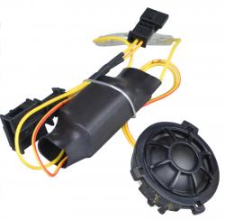 Ground Zero GZCS T-25VW - 2,5 cm Hochtner-Lautsprecher mit 80 Watt (RMS: 50 Watt) - fr VW