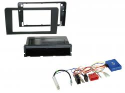 Radioeinbauset mit CAN-Bus f�r DIN Autoradio in Audi A3 m. ISO (2003-2006) - schwarz
