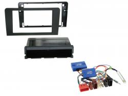 Radioeinbauset mit CAN-Bus f�r DIN Autoradio in Audi A3 m. ISO (2003-2006) - schwarz, nicht Bose