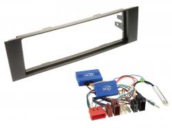 Radioeinbauset mit CAN-Bus fr DIN Autoradio in Audi A3 8P / 8PA (2003-2006) - schwarz, Teilaktiv