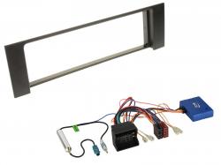 Radioeinbauset mit CAN-Bus f�r DIN Autoradio in Audi A4 Quadlock (2003-2009) - schwarz