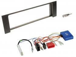 Radioeinbauset mit CAN-Bus fr DIN Autoradio in Audi A4 mit ISO (2000-2004) - schwarz