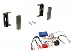 Radioeinbauset mit CAN-Bus f�r DIN Autoradio in Audi TT Teil- / Vollaktiv (8N 1998-2006) - schwarz