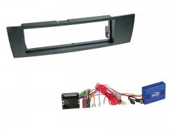 Radioeinbauset mit CAN-Bus fr DIN Autoradio in BMW 1er (E87, 2004-2013) - schwarz