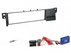 Radioeinbauset mit CAN-Bus f�r DIN Autoradio in BMW 3er (E46, 2002-2007) - schwarz