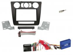 Radioeinbauset mit CAN-Bus f�r Doppel DIN Autoradio in BMW 1er (E81, 82, 87, 88) - schwarz