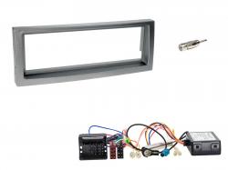 Radioeinbauset mit CAN-Bus f�r DIN Autoradio in Citroen C5 (2004-2008) - silber