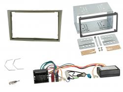 Radioeinbauset mit CAN-Bus fr Doppel DIN Autoradio in Opel Corsa (D, 2009-2014) - satin-stone